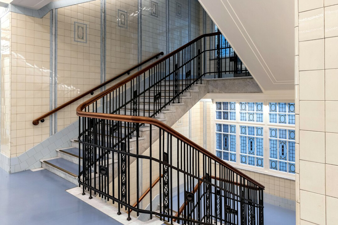 german city archive interior